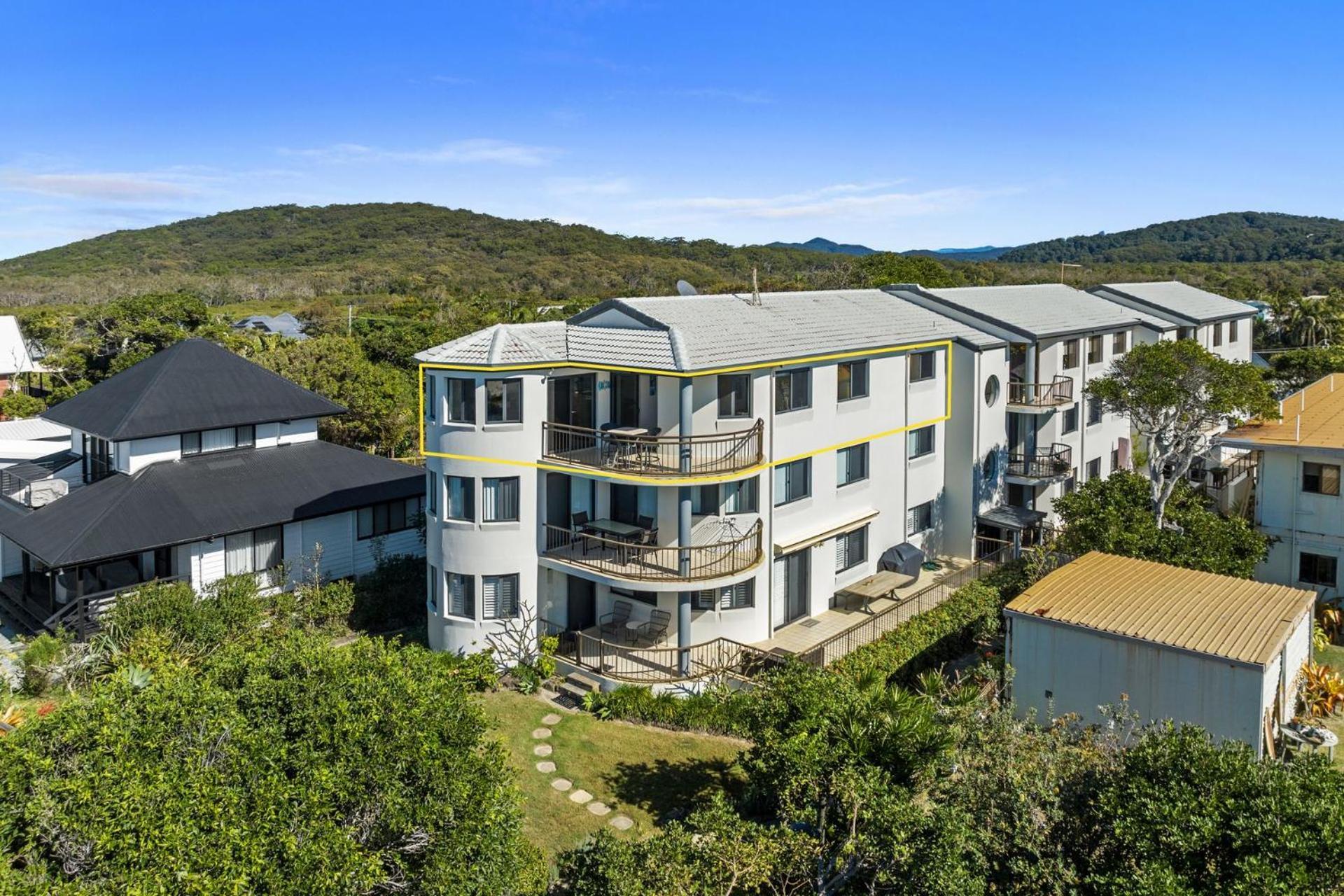 Shoreline 9 Penthouse With Ocean Views Hastings Point Bagian luar foto